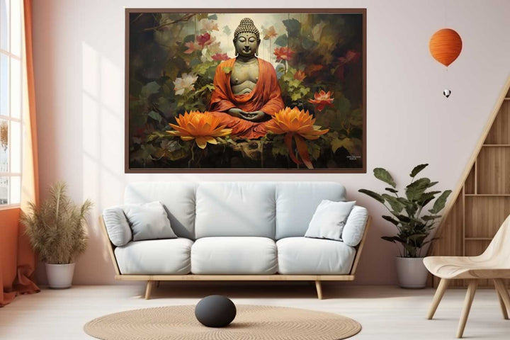 Buddha Painting  Art Print