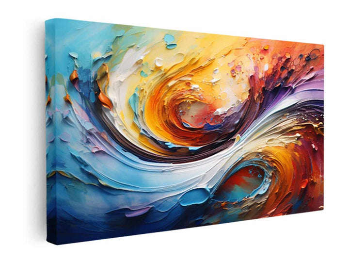 Unique Abstract Wall Art  canvas Print