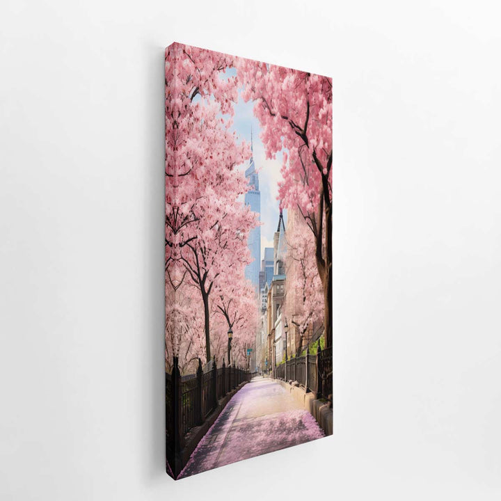 New York Spring Art  canvas Print