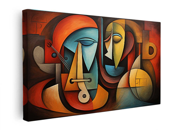 Cubism Art Painting  canvas Print