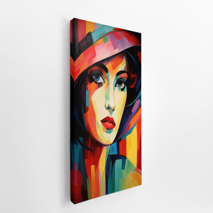 Women Fauvism Art Painting  canvas Print