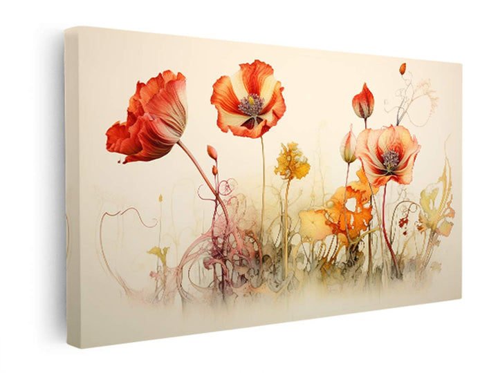 Flower Art Print  canvas Print