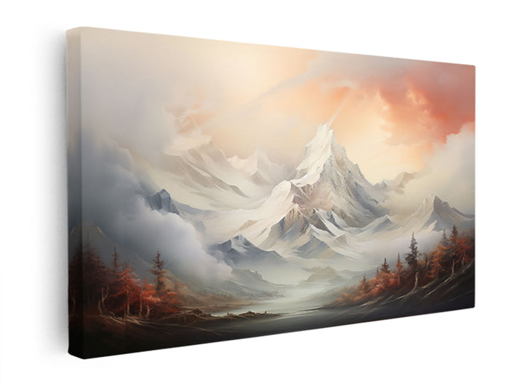 White Mountian   canvas Print