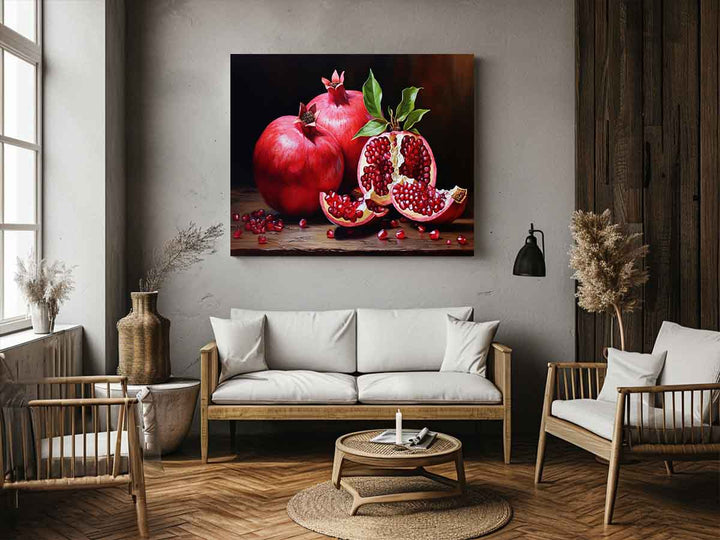 Pomegranate Painting Art Print