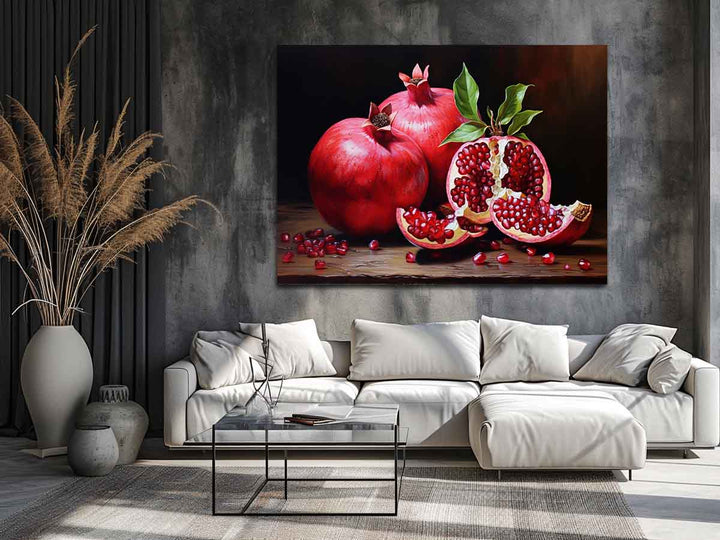 Pomegranate Painting Art Print