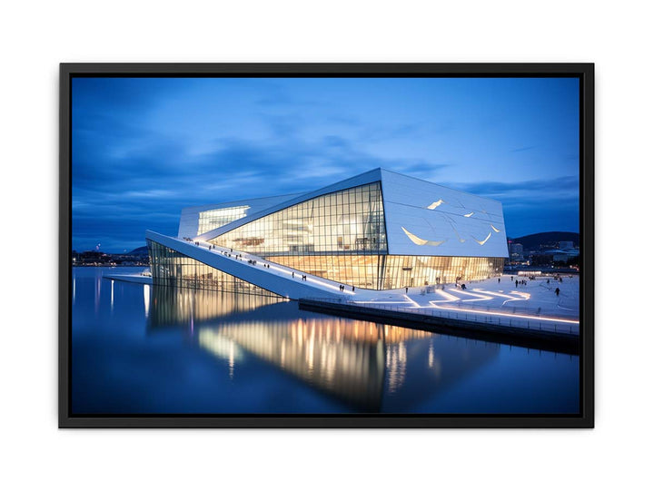 The Norway Opera House  canvas Print