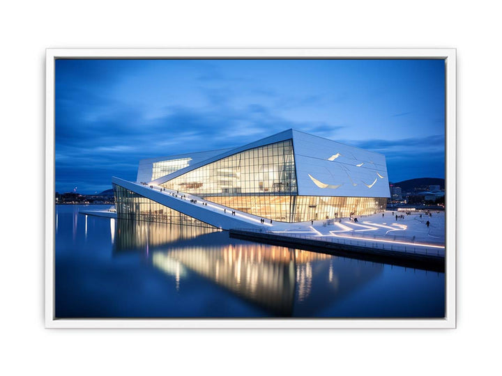 The Norway Opera House  Painting