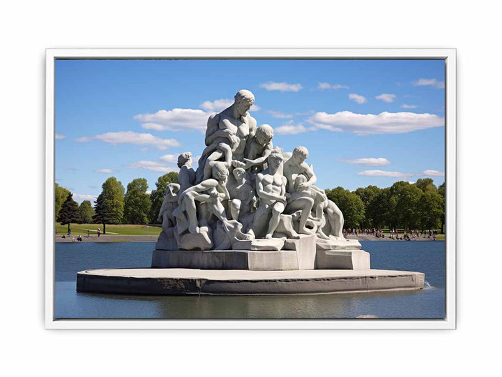 Vigeland Park Olso Artwork  Painting