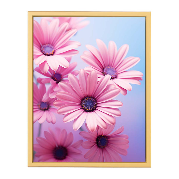 Pink Flower Art framed Print