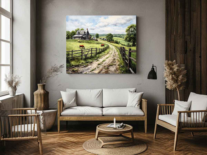 Country Artwork Art Print