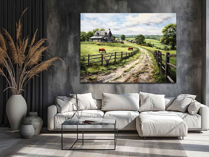 Country Artwork Art Print