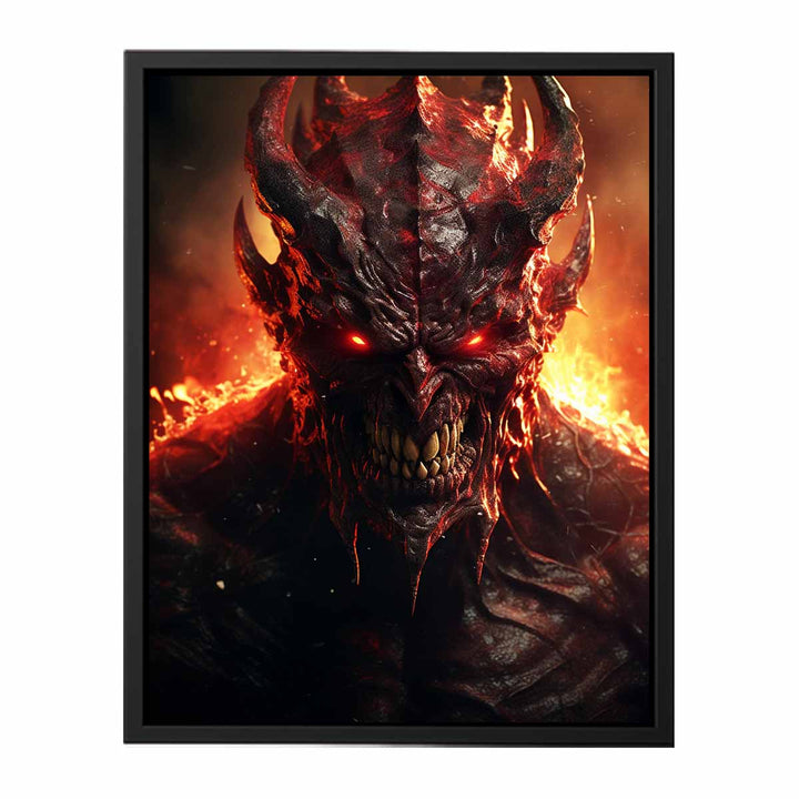 Devil Poster  canvas Print