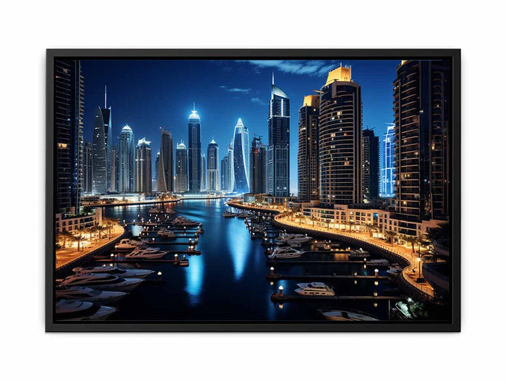 Dubai Painting  canvas Print