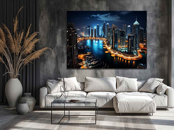 Dubai Artwork Art Print