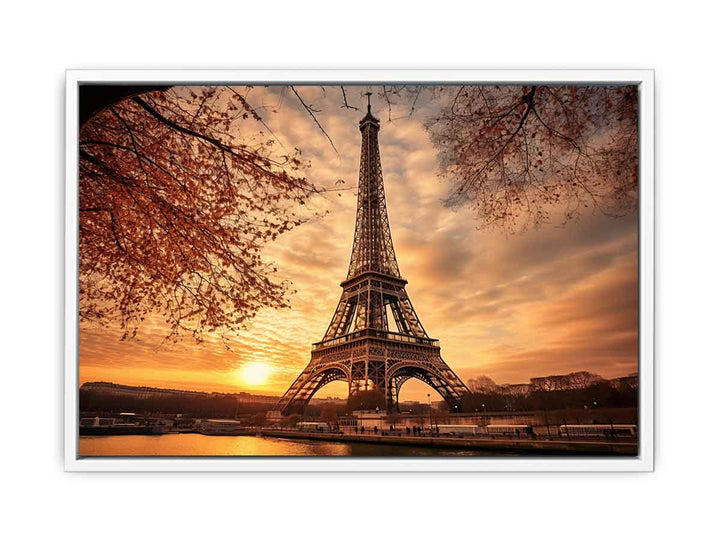 Eiffel Tower Canvas Painting  