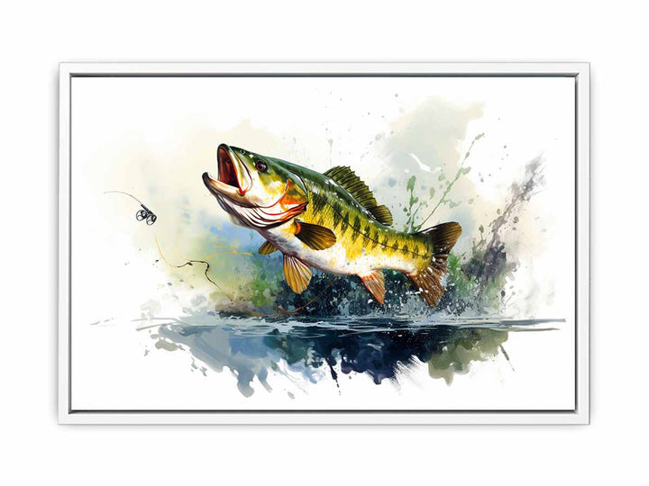 Fishing Art Print  Painting