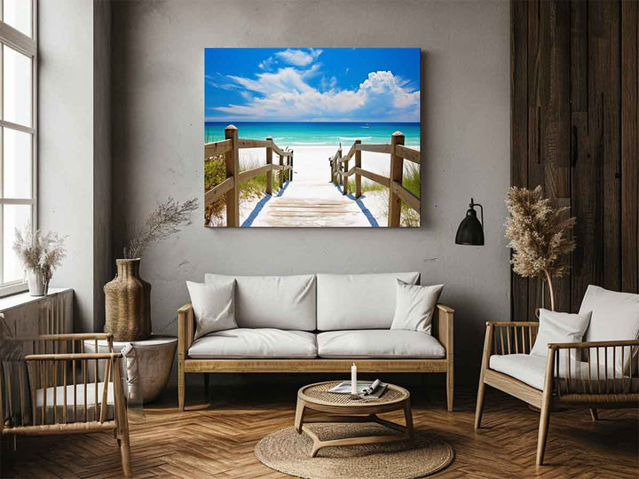 Florida Beach Path Art Print