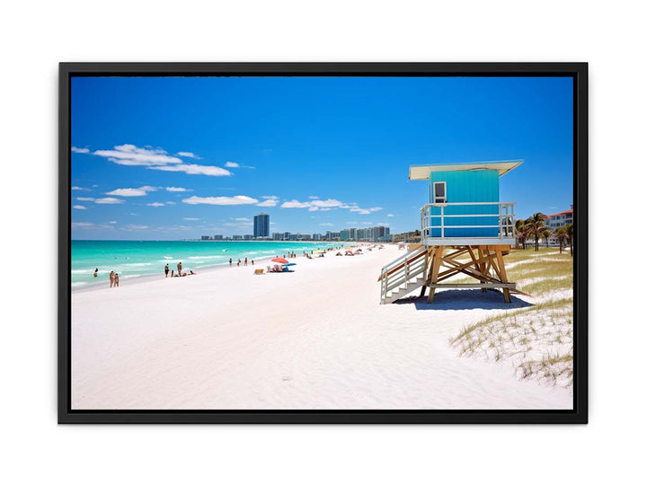 Florida Beach Art  canvas Print