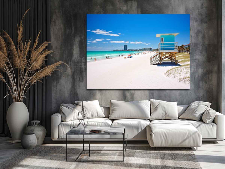 Florida Beach Art Print