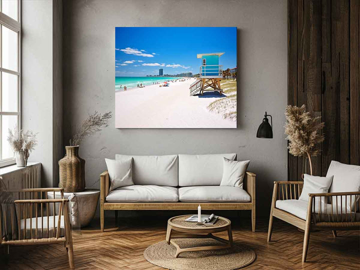 Florida Beach Art Print