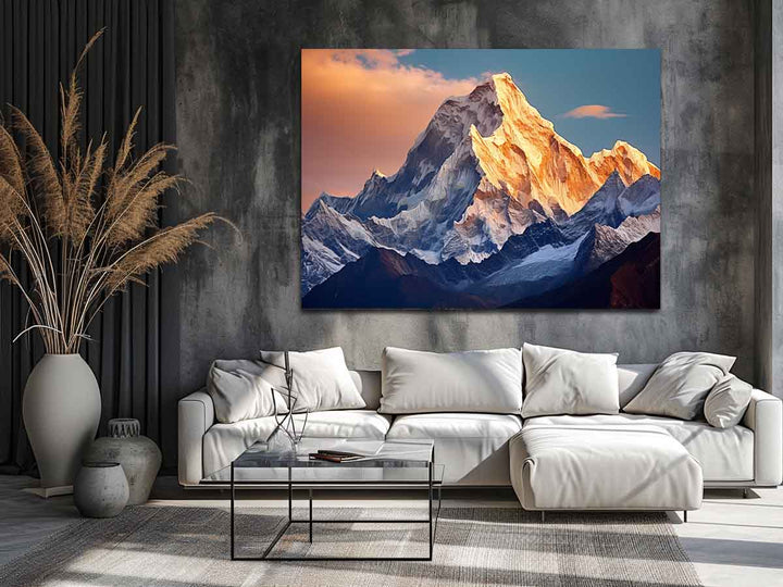 Himalaya Artwork Art Print