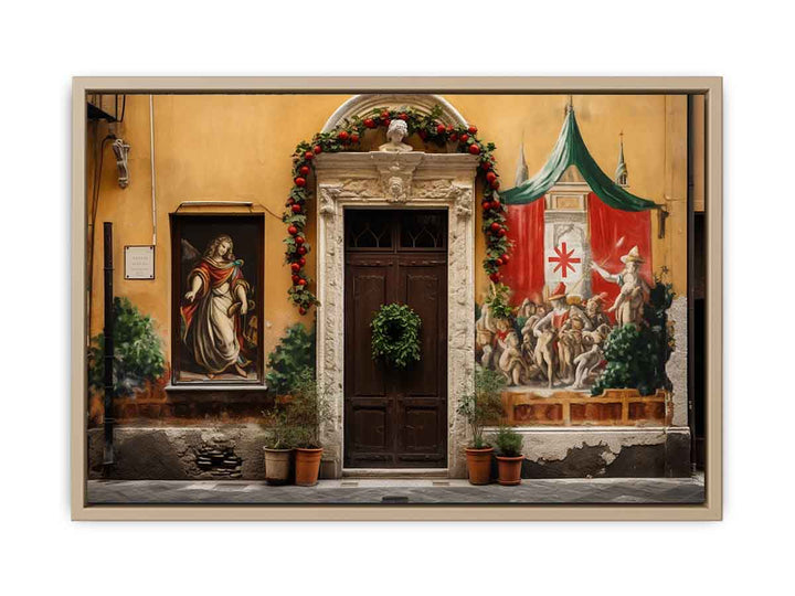 Italian Wall Art framed Print