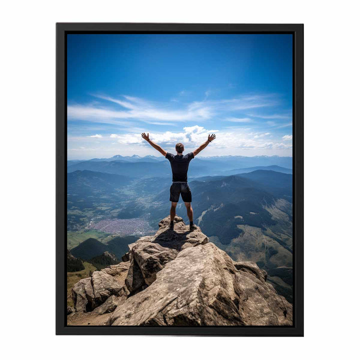 Inspire At Top Poster  canvas Print