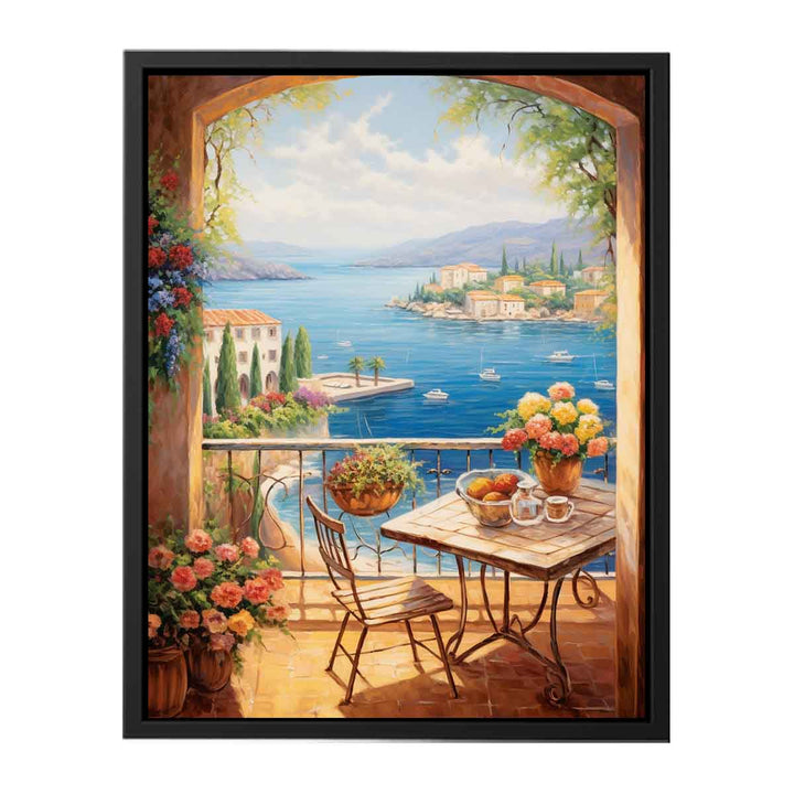 Mediterranean Artwork  canvas Print