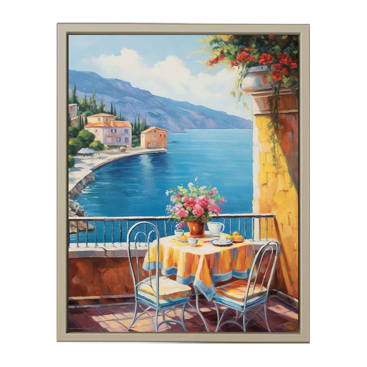 Mediterranean Art framed Print