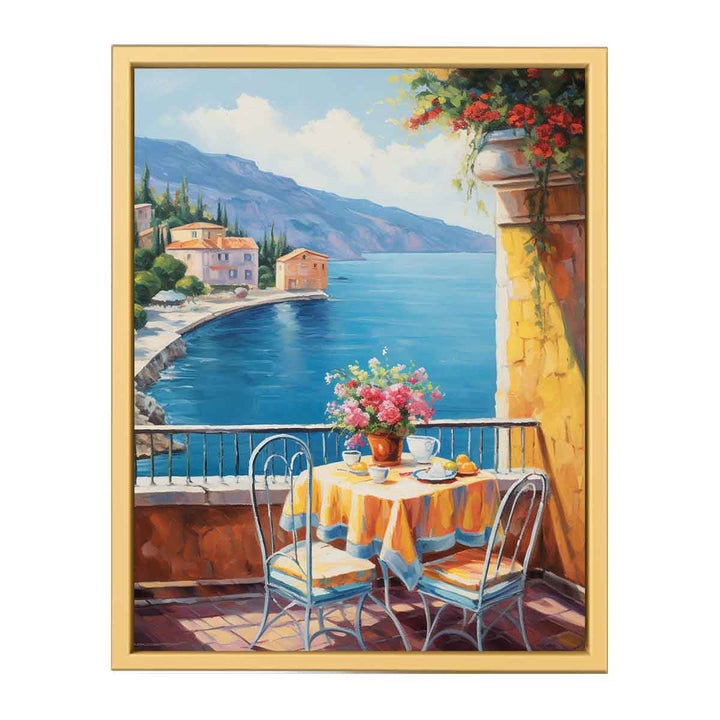 Mediterranean Art framed Print