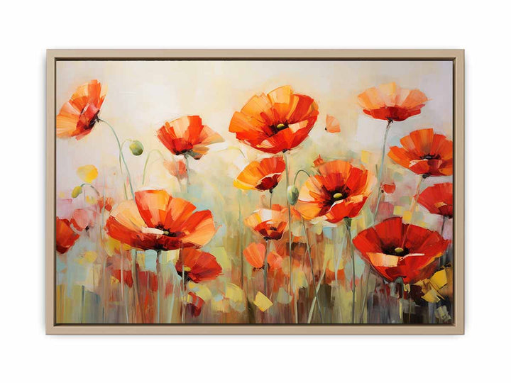 Poppy Artwork framed Print