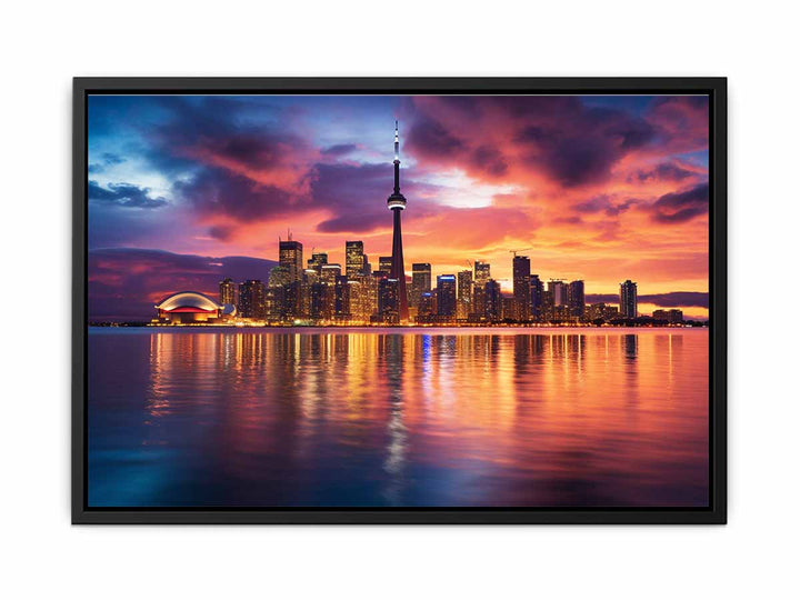 Toronto Art  canvas Print