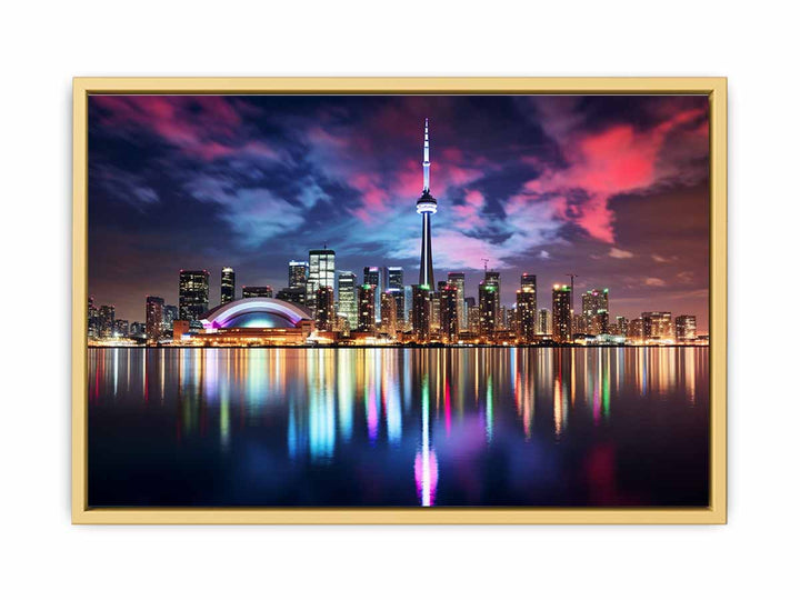 Toronto Artwork framed Print