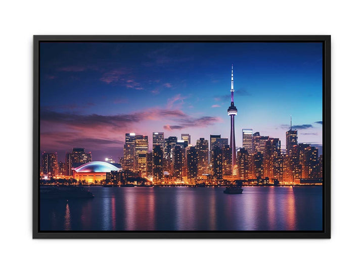 Toronto Poster  canvas Print