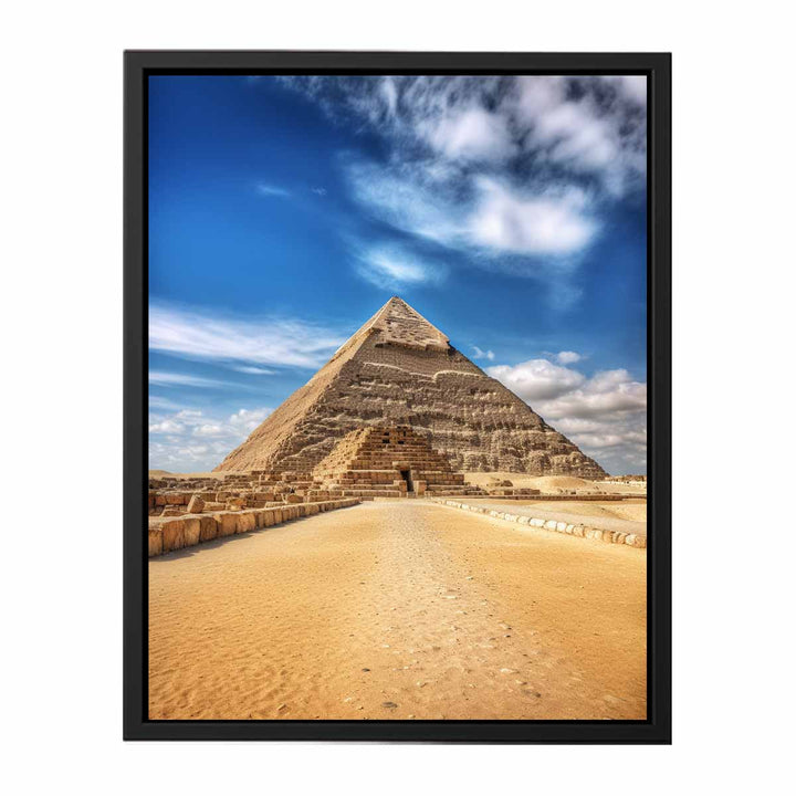 Pyramid Art  canvas Print