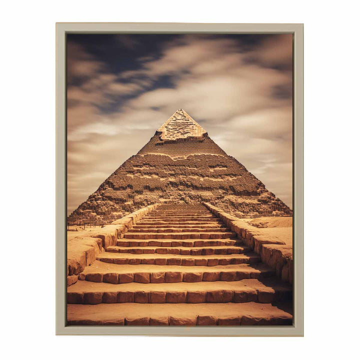 Pyramid Artwork framed Print