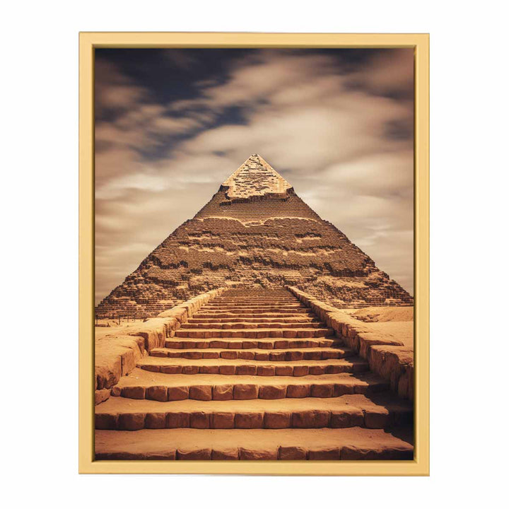 Pyramid Artwork framed Print