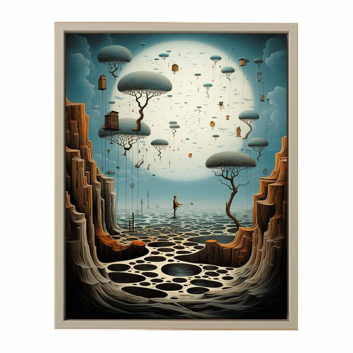 Surreal Artwork framed Print