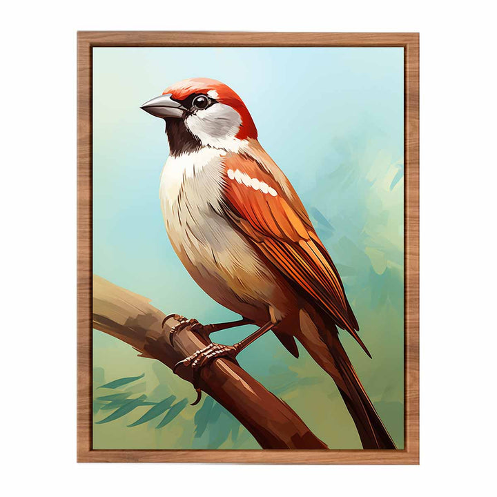 Sparrow Painting  