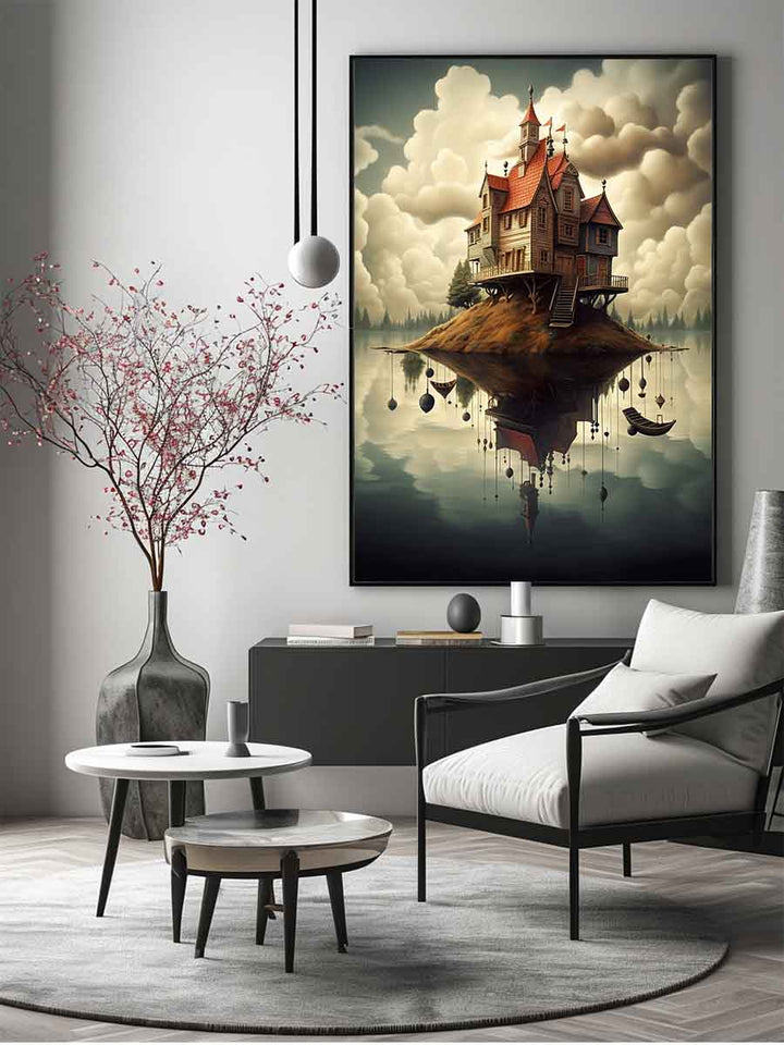 Surreal Painting Art Print