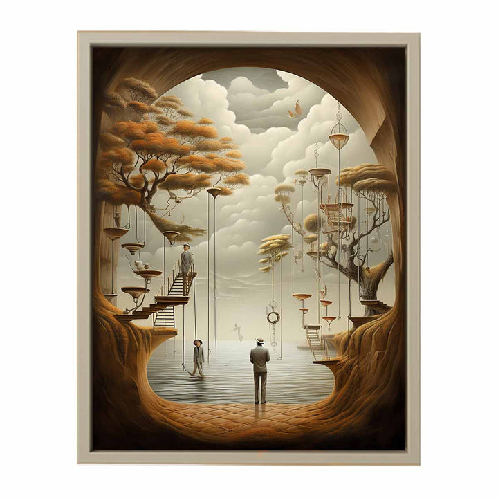 Surreal Art 2 framed Print