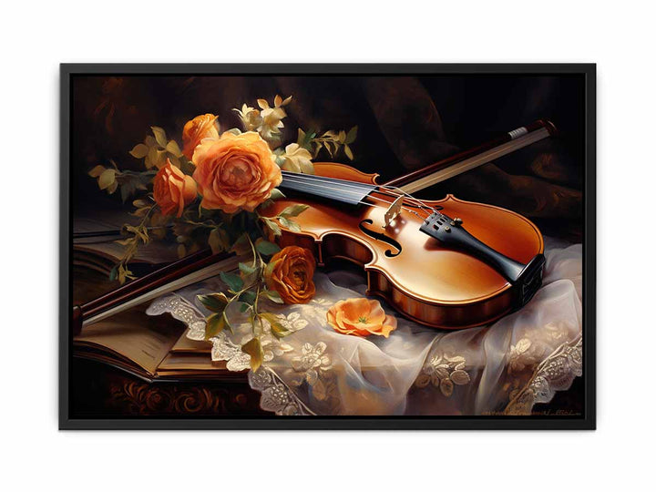 Violin Artwork  canvas Print