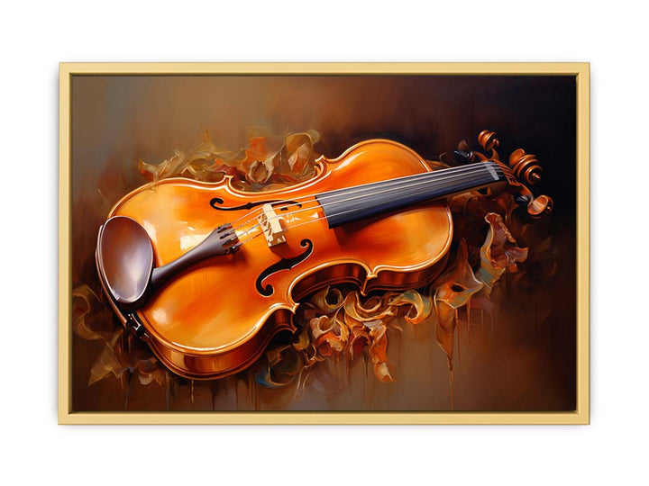 Violin Artwork 2 framed Print