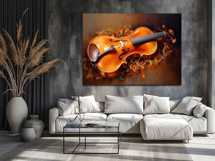 Violin Artwork 2 Art Print