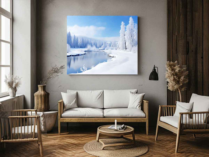 Switzeralnd Snow Art Print