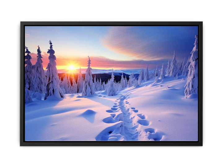 Sunrise in Switzerland  canvas Print