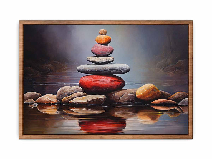 Stacking Stones Art  Painting