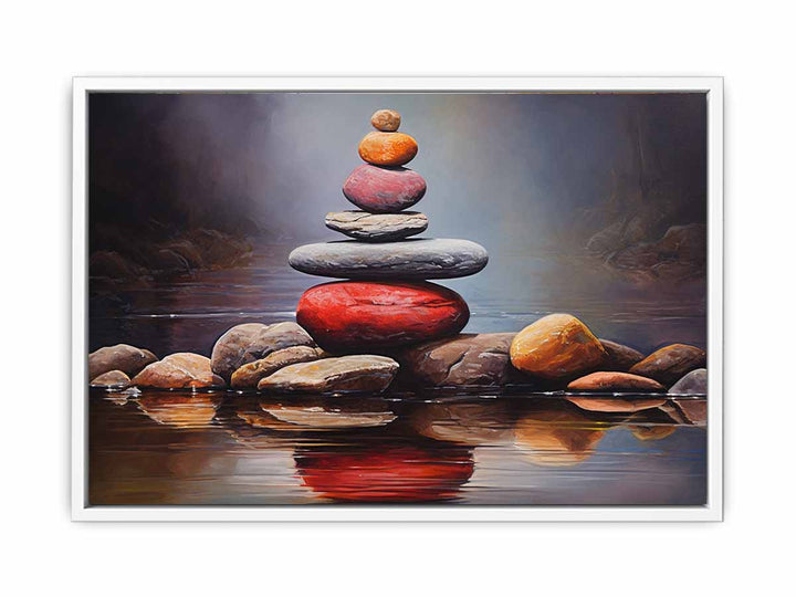 Stacking Stones Art  Painting