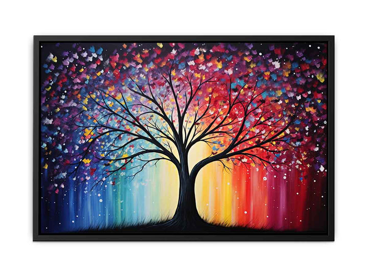 Sparkle Painting  canvas Print