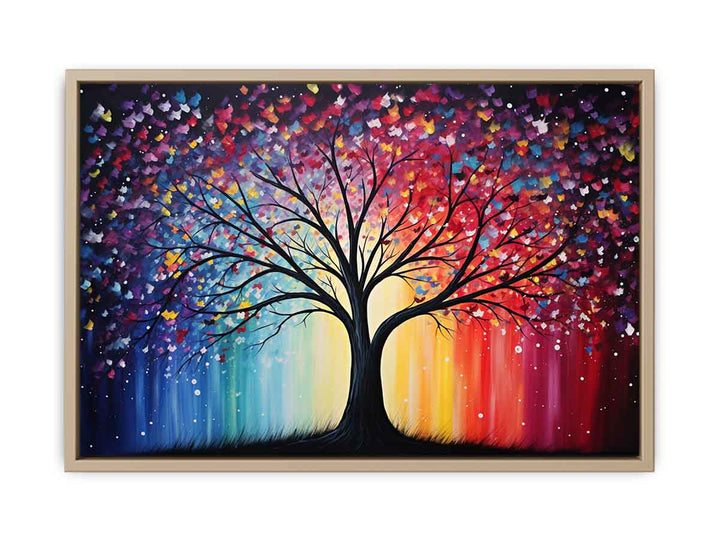 Sparkle Painting framed Print